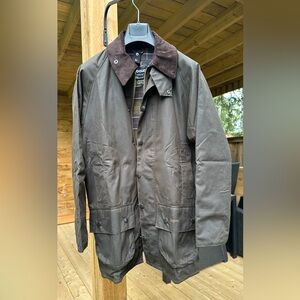 Barbour Beaufort Classic Waxed Jacket sz38